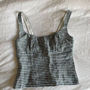 Reformation Linen Top